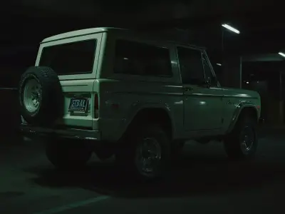 1970s Ford Bronco  3D model