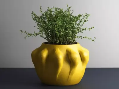vase pot planter 3d print 870  3D print model