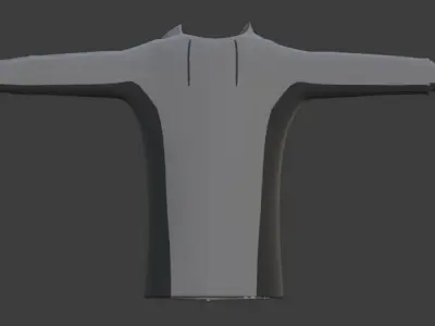 Hoodie shirt 3D model