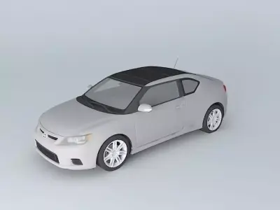 Scion tC 2012 Free 3D model
