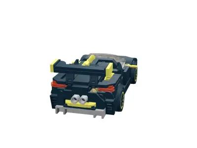 MocBricks3D - Lambo Huracan 3D print model