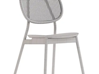 CANE CHAIR 04 3D model