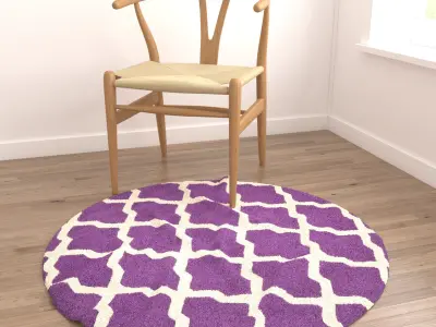 Rugs No 474 Low-poly 3D model