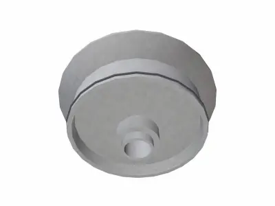 Impeller Low-poly 3D model