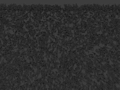 Carpet Ikea Hampen Rug 3D model