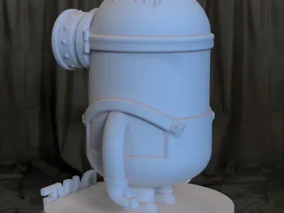 3D Printable Minion DAVE 3D print model