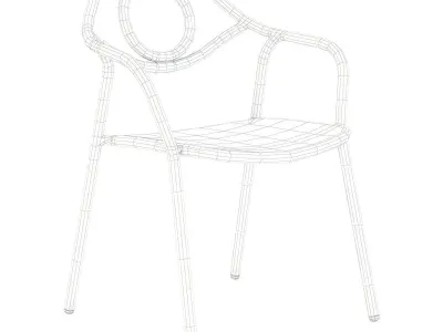 emu ZAHIR Easy Armchair 3D model