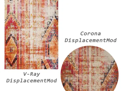 Rugs No 1006 Low-poly 3D model