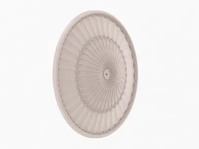 Classic Ceiling Medallion 58 3D model