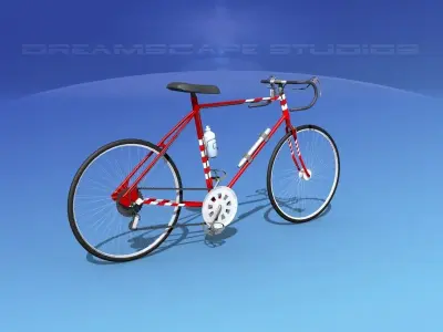 Racing Bicycle 3D model