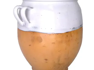 Terracotta Vase or Pot 4 3D model