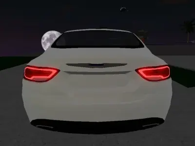 2015 Chrysler 200 Low-poly 3D model