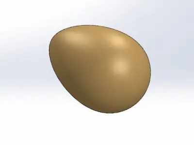 Golden Eggs Free 3D model