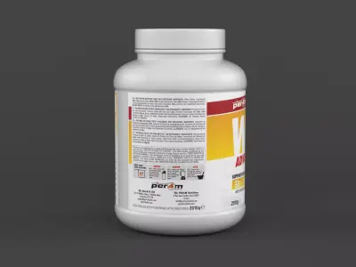 Protein Powder 3D model