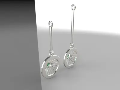 earring 3D print model