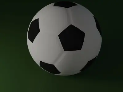 Leather Ball Free 3D model