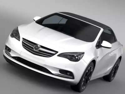 Opel Cascada 2017 3D model