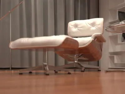 Loft Studio Scene 3D model