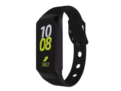Samsung Galaxy Watch Fit - Black Low-poly 3D model