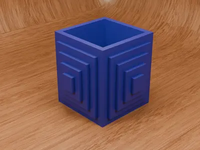 VASE 001 3D print model 3D print model