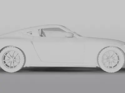 Nissan Z car 3D model