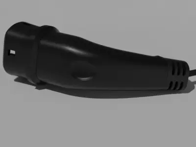 Electric Car Charger 3D model