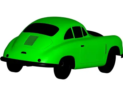 Porsche 356 3D model