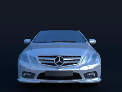 Mercedes-Benz E500 Coupe 3D model