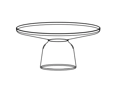 Coffee and Side Table Revit Family Pack 3D model