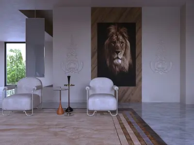 Interior - Livingroom - 050523 3D model
