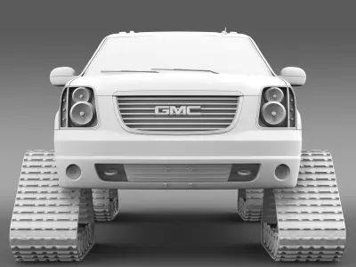 GMC Yukon XL Crawler 3D model