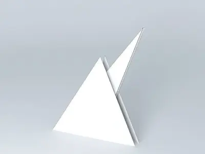 Sundial triangular pyramid Free 3D model