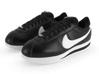 Nike Cortez Basic PBR Low-poly 3D model