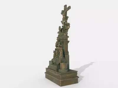 jesus candle holder 3D model