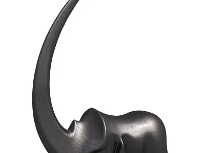 Decorative Sculpture 01 Low-poly 3D model