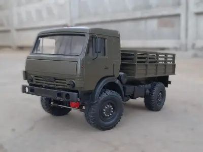 KAMAZ 5350 WPL  B36 Printable truck 3D print model