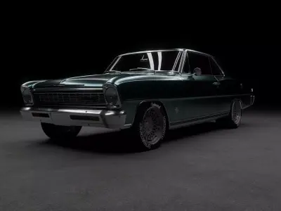 1966 Nova SS 3D model