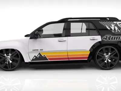 TOYOTA 4RUNNER 2008 KIT RD  3D model