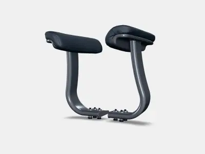 MULLFJALLET Armrest Low-poly 3D model