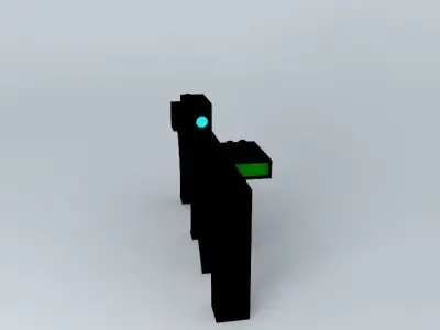 that gun Free 3D model