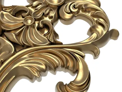  decorative pattern ready for 3D printing 3D model