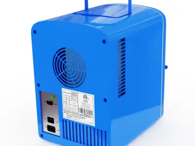 Mini Fridge Pepsi Cola 3D model