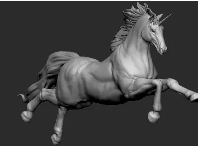 Unicorn - Figurine 3D model