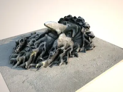 Greenman Stone 3D model