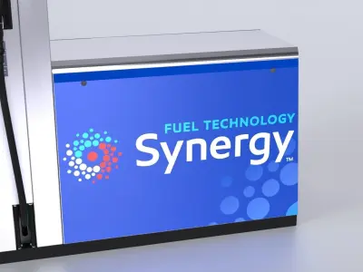 Fuel Dispenser ExxonMobil Brand 3D model