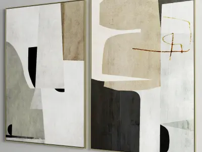 Photo Frame 85 Low-poly 3D model