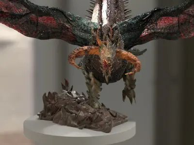 Dragon Hybrid 3D model