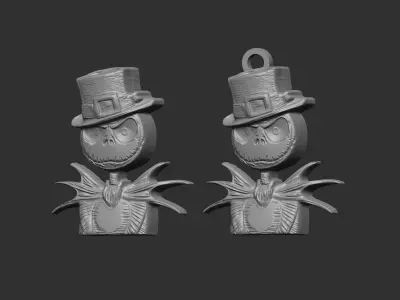 jack skeleton patrick day decor  3D print model