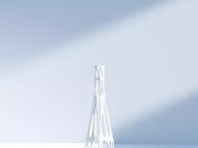 Nesuto Vessels Organic 3D Sculptural Vase Collection 3D model