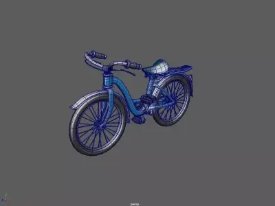 TOON Bicycle  3D model